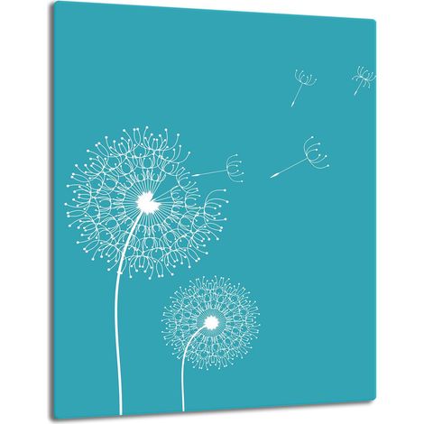 PIASTRA DI PROTEZIONE IN VETRO PER INDUZIONE 40x52 FIORE (1/5)