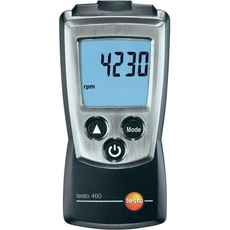 Testo 0560 0460 460 - Tachimetro in formato tascabile con protezione, istruzioni di calibrazione e batterie