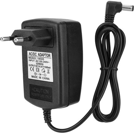 Balance électronique 14.5V 500mAh Adaptateur Secteur Chargeur 5.5 2.1/2.5mm Sortie CC Adaptateur Secteur 100-240V (Prise européenne) (1/5)