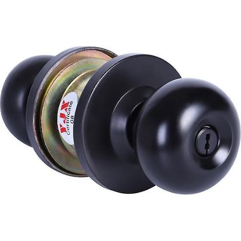 poigne De Porte, Serrure Sphrique Serrure De Porte Intrieure Chambre Salle De Bain 35-45mm Universel Avec Cl (1/5)