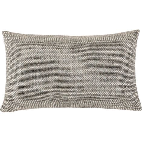 Housse de coussin en Jacquard à l'effet chiné NATALI (1/4)