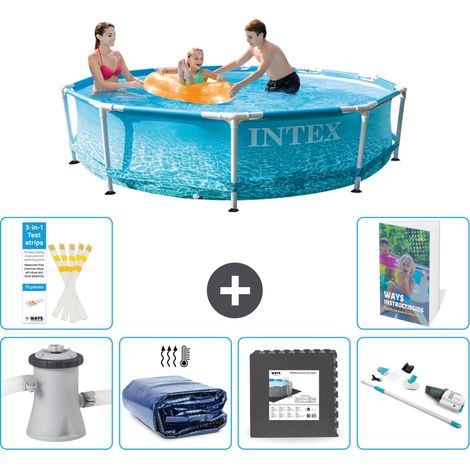 Frame Pool Rund - 305x76 cm - 7-teilig S315