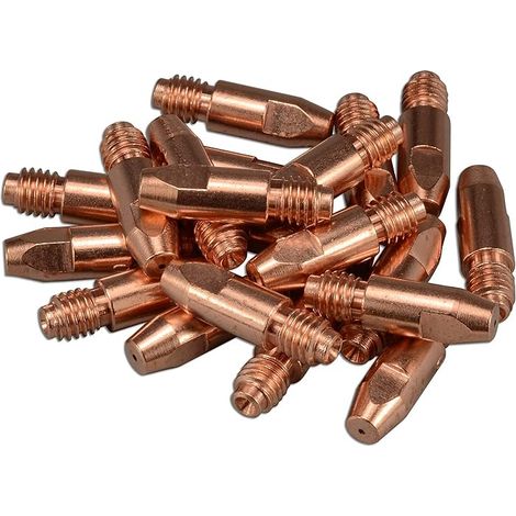 MAG MIG Électrodes Contact M8 140.0313 1,0mm en cuivre pour torche de soudure Co² 36KD MB36 20pcs (1/5)