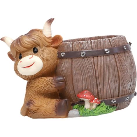 Vase Chat Humain 5,5 x 5,5 x 12 cm Blanc 5,5 x 5,5 x 12 cm (1/5)
