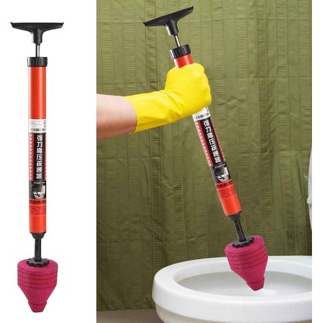 Nettoyeur de toilettes haute pression pour canalisations, pour une utilisation pratique lors de l'entretien, de la réparation et du bricolage.-AquaForge (1/5)