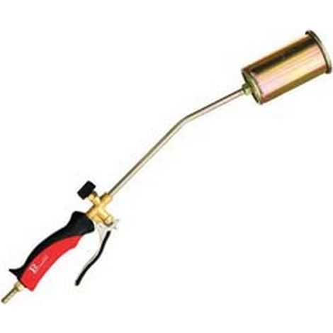 1BL CANNELLO RISCALDO A GAS DA ASFALTISTA CON LEVA - cm.60, bruciatore mm.60
