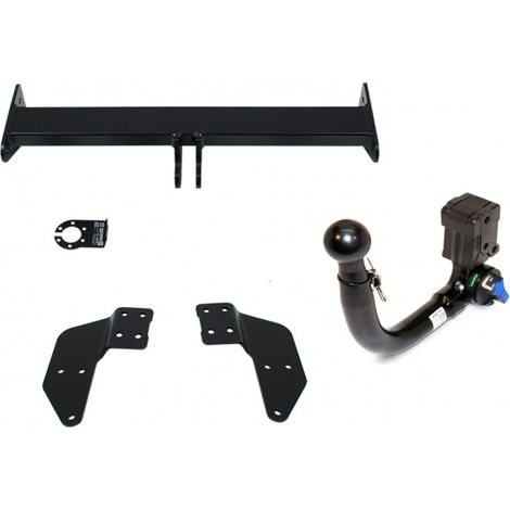 Anhängevorrichtung für Ford Transit Custom Kastenwagen, abnehmbarer Kugelkopf, Schwanenhals - Antarion (1/2)