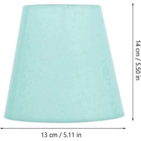 Abat-jour en tissu vert macaron, cache-lampe suspendu, style scandinave fait main, éclairage doux pour la décoration du salon et de la chambre (1/5)