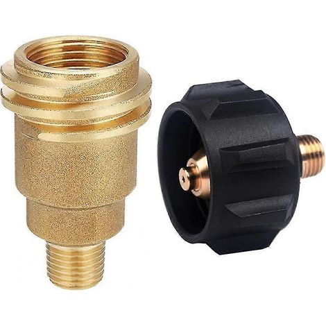 Adaptateur QCC1 pour régulateur de gaz, raccord de vanne 5042, écrou QCC1, adaptateur de tuyau de gaz (1/5)