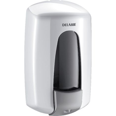 Delabie Flüssigseifenspender HYPERECO 0,9l ABS weiß