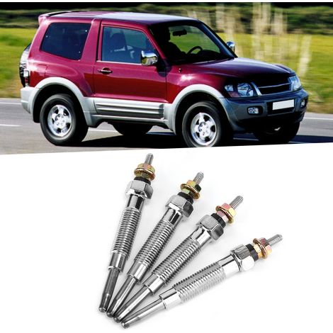 Lot de 4 bougies de préchauffage GP5501 en alliage, compatibles avec Mitsubishi SHOGUN / PAJERO 2.8 (1994-2020). (1/5)
