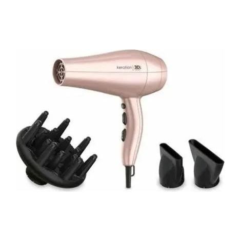 Ga.Ma GH3319 Haartrockner 2200W rosa 3 Temperaturen 2 Geschwindigkeiten