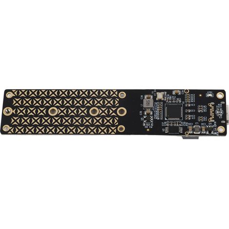 Adaptateur M.2 vers USB NGFF M.2 Bkey SATA pour disque dur SSD vers USB 3.2 Type C 10G, compatible avec les SSD de format 2230, 2242, 2260 et 2280. (1/4)