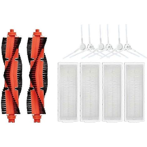 Accessoires de rechange compatibles avec Xiaomi Mijia STYTJ02YM 2S/3C Conga 3490 Viomi V2 PRO/V3 SE : brosse principale, filtre HEPA et DP.WHBYV (1/4)