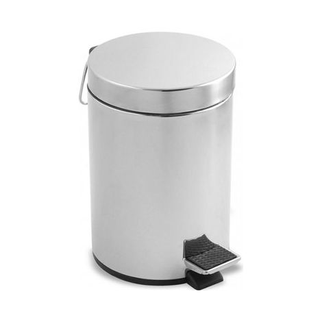 CUBO PEDAL INOX 12 L. 25X39CM. 298322 (1/2)