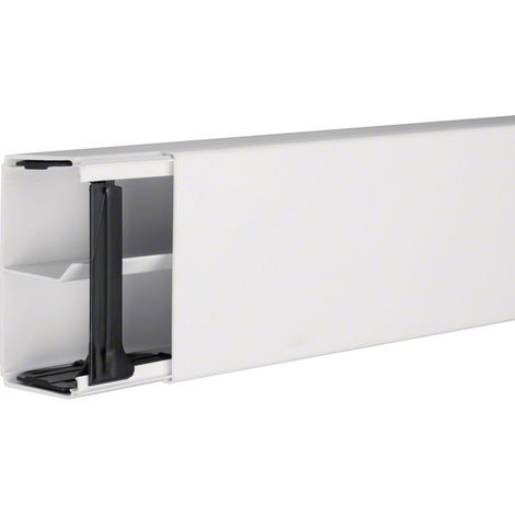 Goulotte de distribution PVC 60x110 mm - Longueur 200 cm (RAL 9016) LF6011109016 Hager