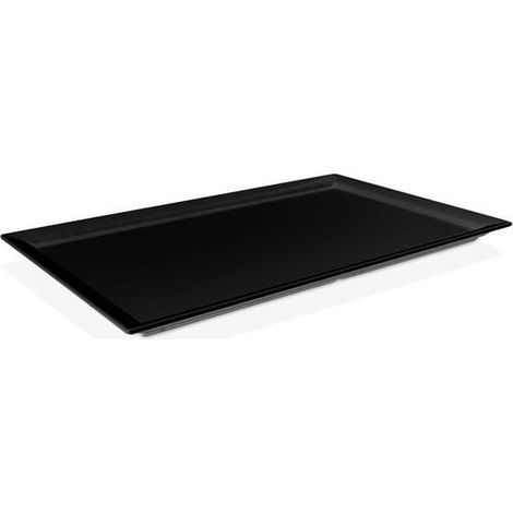 Plateau 2/4 GN - mélamine - noir - Finedine