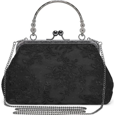 Borsa a tracolla vintage anni '20 da donna, borsetta da sera per feste, matrimoni, borsa da sposa