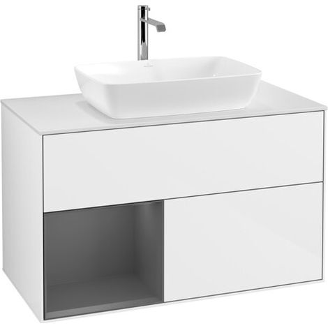 Villeroy & Boch F771GKGF Meuble sous-lavabo Finion F77 (1/2)
