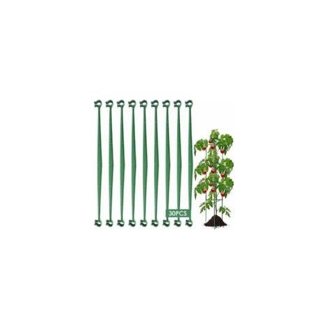 (Grün) Packung mit 30 Stützarmen für Tomatenkäfige, Pflanzenstützen, Gartenrankgitter, Gemüserankgitter, Verbindungsstangen, Rankhilfen für Gurkenrankpflanzen (1/5)