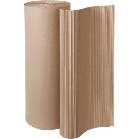 CARTONE ONDULATO PER PAVIMENTI H 100 MT 16 MONO ONDA
