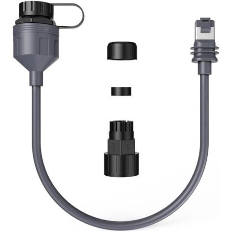Adattatore Ethernet Starlink Gen 3/Mini, prolunga impermeabile con connettore di riparazione per Starlink Gen3 Standard SPX a RJ45, compatibile con Star Link V3/Mini Dishy (confezione da 1)
