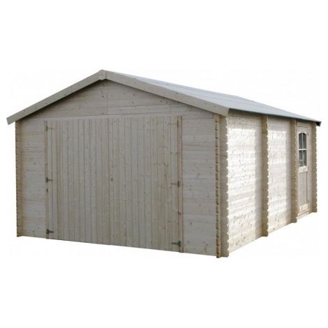 Caseta de madera - Gravier (34 mm, 386 x 518 cm, 20 m²)