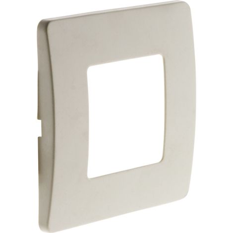 Zenitech – Plaque de finition Venus – Clipsage rapide sans vis – Façade lisse et contemporaine – Compatible mécanismes série Venus