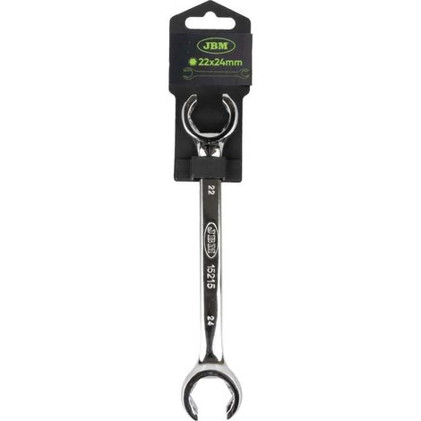 Chiave fissa jbm 22x24mm doppia misura finitura a specchio