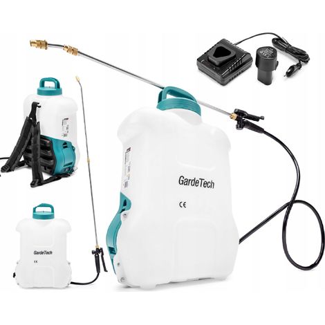 Pulverizador eléctrico de mochila a batería GardeTech 10L 11810G (1/5)