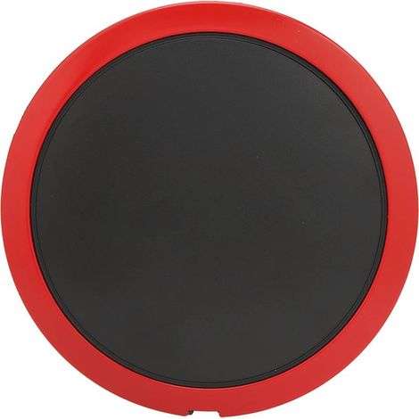 Jante centre enjoliveur avec garniture chromée 68078419AC, résistant à la chaleur, capuchon de moyeu de roue de rechange pour FIAT 500, cercle rouge lettres blanches (1/5)