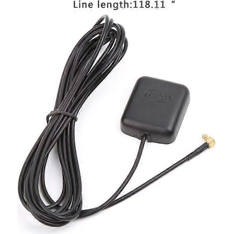Antenne GPS pour voiture avec connecteur MCX coudé 3,5 mm, 3 m (1/5)