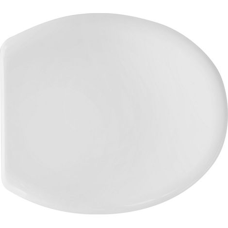 Sedile wc per catalano vaso zero bianco forma 1 bianco - cerniere a passanti (1/5)