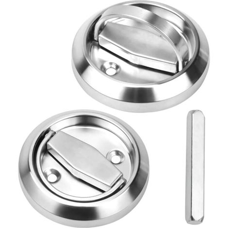 Invisible Stainless Steel Door Handle - Discreet Door Lock (1/5)