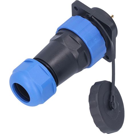 Fiche femelle mâle étanche 4 trous carré connecteur avion puissance AC 380V 25A SP283 broches prise électrique (1/5)