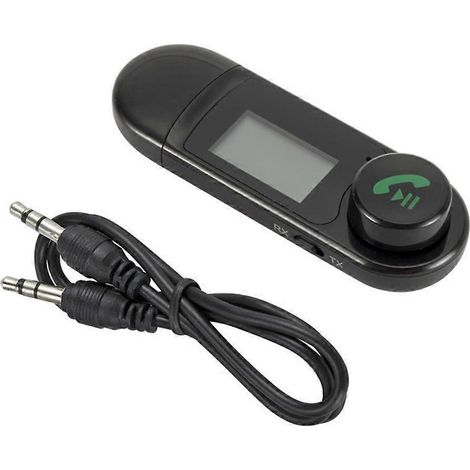 Émetteur-récepteur sans fil 2 en 1, alimentation USB, écran LCD, interrupteur à bouton rotatif (1/5)