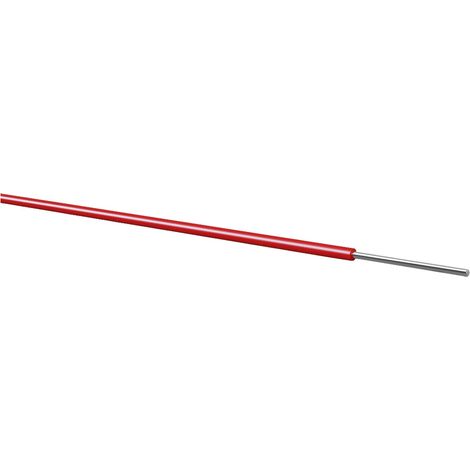 Kabeltronik 070103009 Kupferdraht Yv 1 x 0.07 mm² Schwarz 100 m