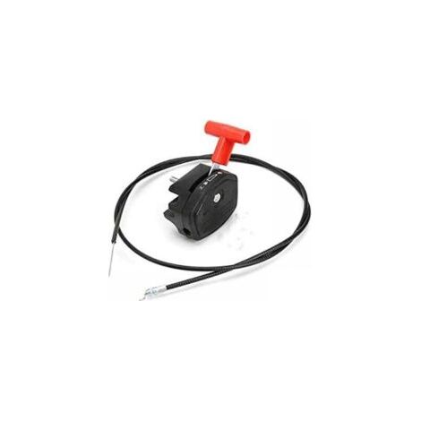 Cable de acelerador universal de 142,56 pulgadas y palanca de arranque für cortadoras de césped (1/4)