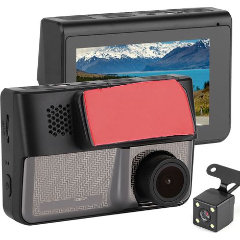 Anytek A70 DVR Auto-Fahrrekorder mit hochauflösender Nachtsicht, Weitwinkel-Dashcam und 3-Zoll-IPS-Bildschirm (1/5)