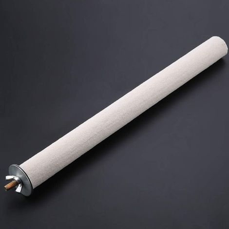 Posatoio per uccelli – Strumento di terapia occupazionale e barra per affilare, 2,5 × 35 cm, realizzato in legno naturale atossico, ideale per pappagalli e merli.