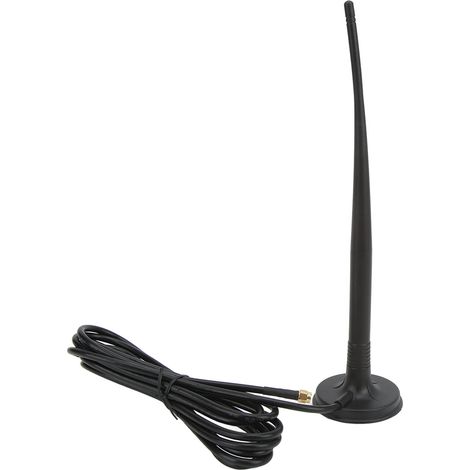 Antenne extérieure XP-4G-013 à ventouse intégrée, omnidirectionnelle 12dB, étanche, pour 4G/LTE/3G/GSM, idéale pour surveillance sans fil, modules réseau et domotique. (1/5)