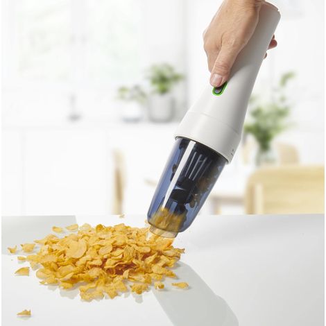 Cordless cyclone handheld vacuum cleaner Home & Car 12 Volt, 9-piece (1/4)