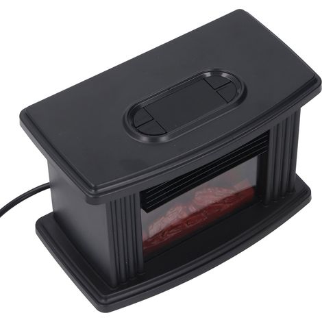 Chauffage électrique sur pied avec télécommande, compact, à chauffage rapide et silencieux, avec système anti-basculement et prise européenne 220 V. (1/5)