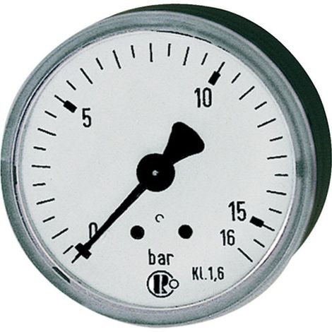 Manometre standard 0-16 bar 63mm G1/4
