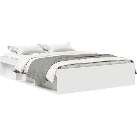 Estructura de cama blanca 120x200 cm vidaXL