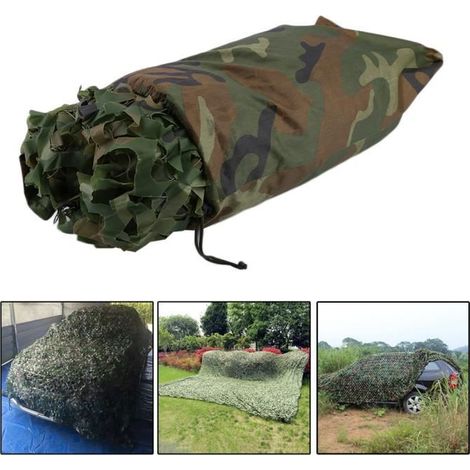 4x5m Filet de Camouflage Camo Armée Camping Militaire Chasse Forêt 20M² (1/4)