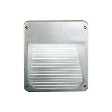 Encastré mural fluo 18W GRP noir 250X280mm indirect lampe 4000K G24q-2 196lm antivandale T2 IK10 IP55 ILO EBENOID 079752