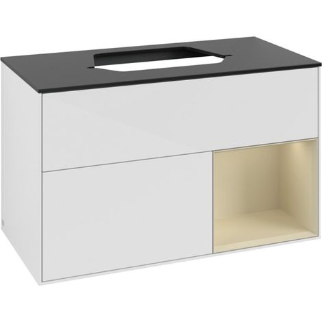 Villeroy & Boch F372HJGF Meuble sous-lavabo Finion F37 (1/3)