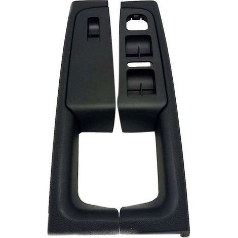 Manilla de puerta, marco del reposabrazos izquierdo y derecho para Skoda Superb, color negro. (1/5)