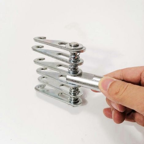 Outil de débosselage à six doigts avec crochet et filetage M16 pour carrosserie métallique ( ) (1/4)